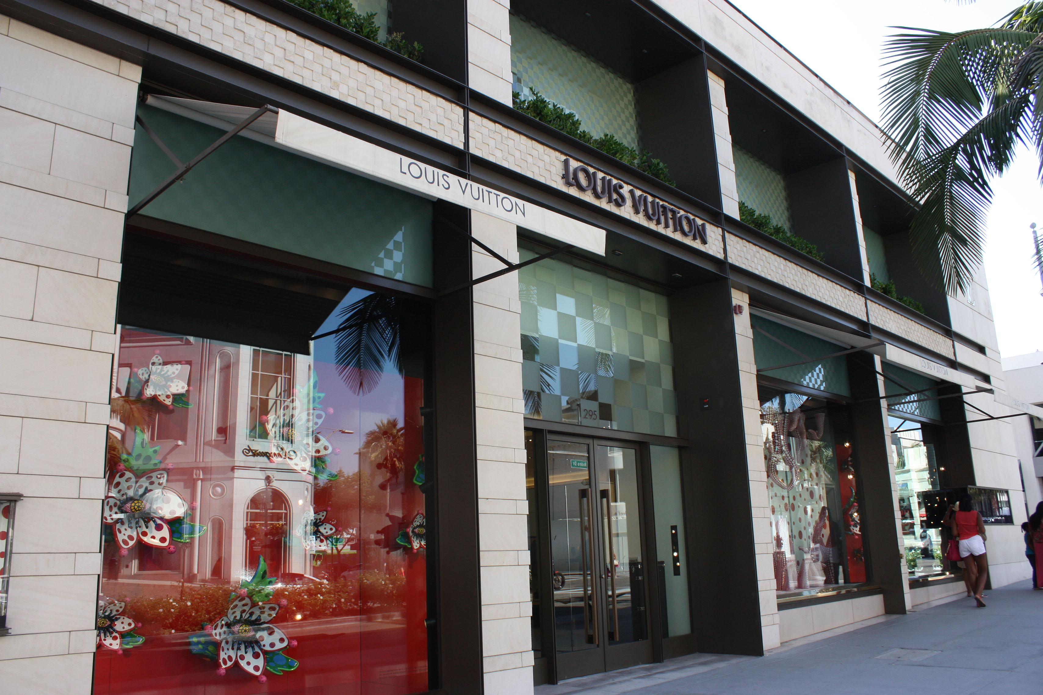 Louis Vuitton Store at Rodeo Drive in Beverly Hills - CALIFORNIA